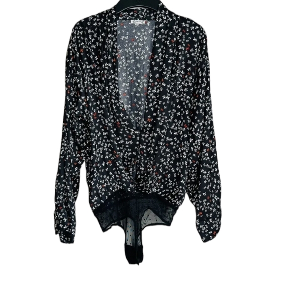 Free People Lady Like Butterfly Print Bodysuit - Picture 8 of 13